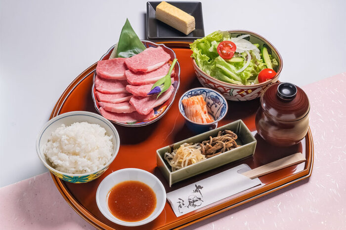 とろけるしまね和牛三角カルビ御膳（1日限定6食）